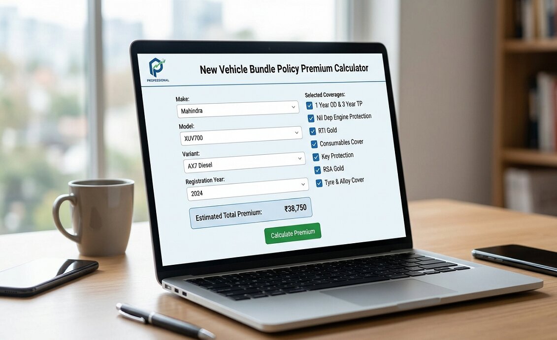 NEW INDIA MOTOR PREMIUM CALCULATOR