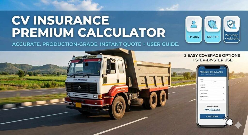 New Truck Premium Calculator(NIACLONLY)